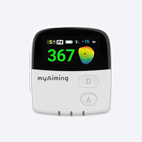 myAiming ゴルフGPS 歩数計 Goodvoice Amazon.co.jp: ゴルフ 距離計 音声型 【MYAIMING GOODVOICE】 (マイ